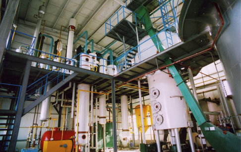 30噸/天葵花籽油浸出設備在烏克蘭成功安裝