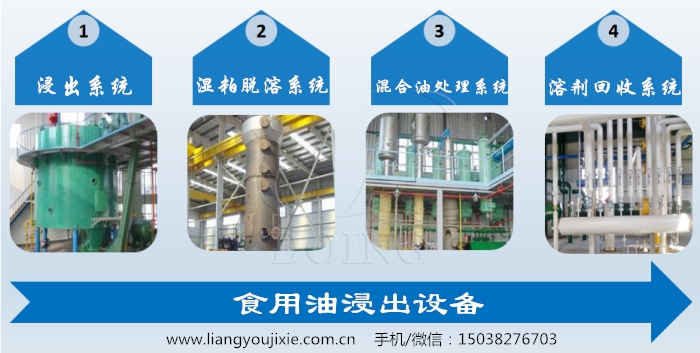 食用油浸出設備