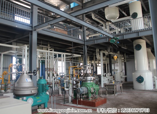 30-600噸食用油全連續(xù)精煉設(shè)備