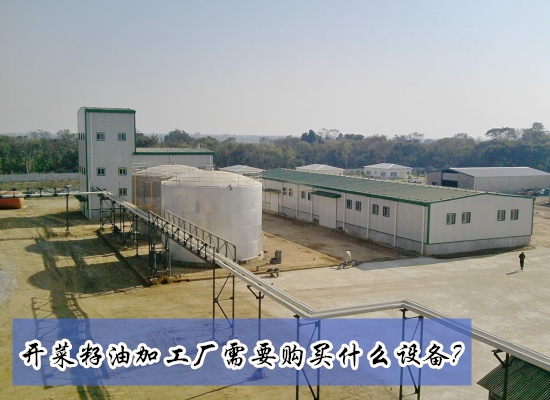 開菜籽油加工廠需要購買什么設備?