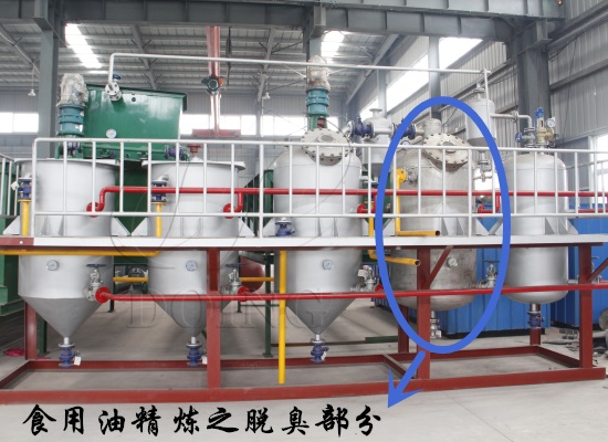 食用油精煉過程中脫臭是如何進行的？