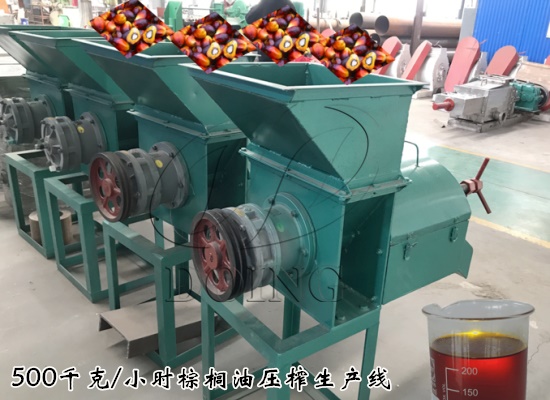 500千克/小時棕櫚油壓榨生產(chǎn)線