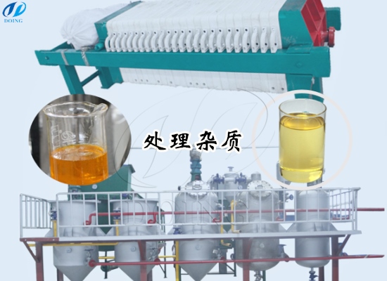 如何處理葵花籽油中的雜質(zhì)？需要用什么設(shè)備？