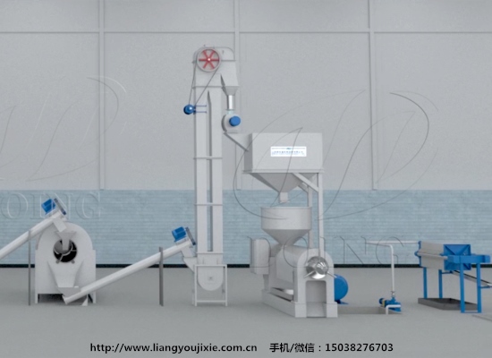 0.2-5噸/小時棕櫚仁油壓榨生產(chǎn)線加工棕櫚仁油3D視頻