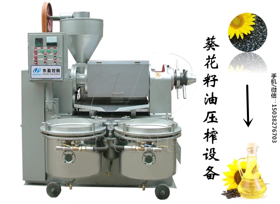 如何用葵花籽油壓榨設(shè)備生產(chǎn)壓榨葵花籽油？