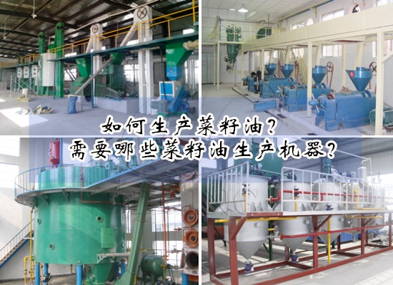 如何生產(chǎn)菜籽油？需要哪些菜籽油生產(chǎn)機(jī)器？