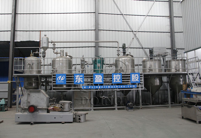 間歇食用油精煉設備