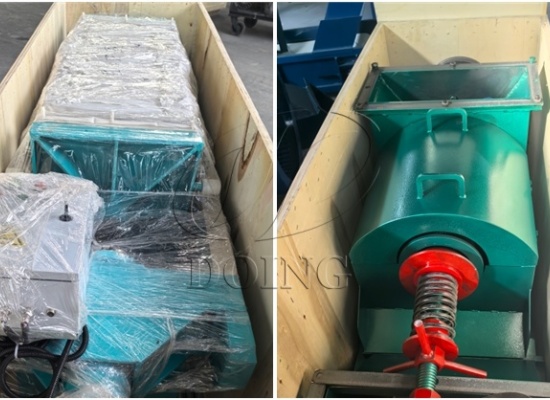 發(fā)貨！河南國(guó)瑞油脂米糠油常規(guī)榨油機(jī)和棕櫚榨油機(jī)發(fā)往尼日利亞！