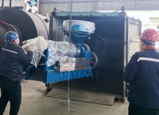 國(guó)瑞油脂20噸花生油壓榨生產(chǎn)線設(shè)備生產(chǎn)完成，發(fā)往蘇丹項(xiàng)目現(xiàn)場(chǎng)！