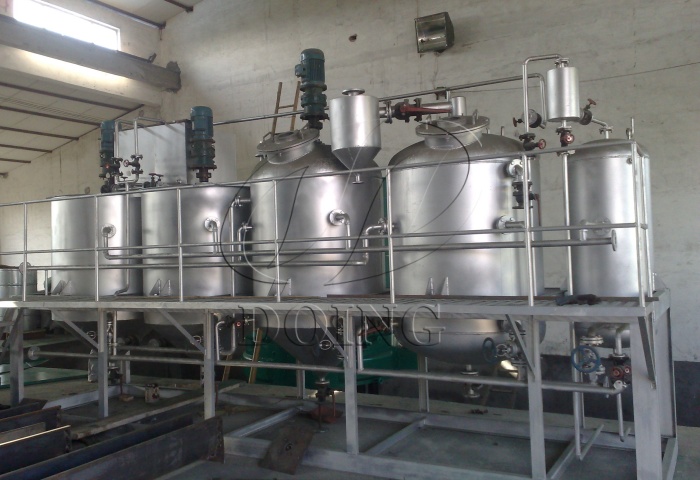 食用油間歇精煉設(shè)備