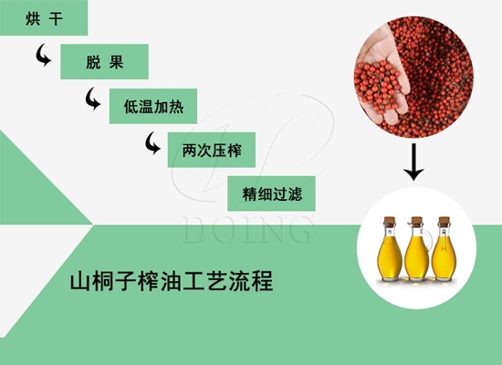 山桐子油加工工藝流程詳解，快來(lái)點(diǎn)擊了解！